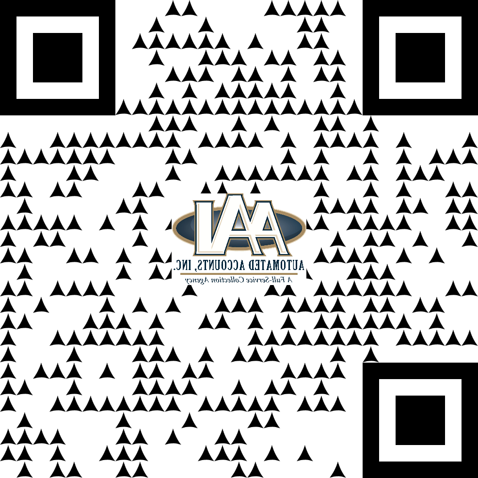 QR code for collection agency